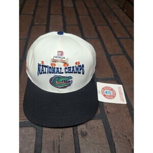 1996 Florida Gators National Champs No Fear Snapback Hat Nwt
